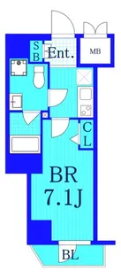 ジェノヴィア川崎III【12階】の間取り