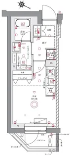 AZEST阪東橋II【5階】の間取り