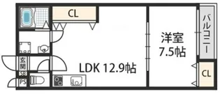 リレックス鳳中町【3階】の間取り