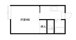 メゾンサンパティ【1階】の間取り