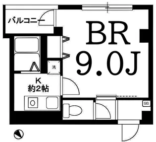 ハイムアルカディア【4階】の間取り