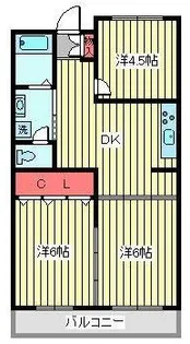 ヤマダマンション【3階】の間取り