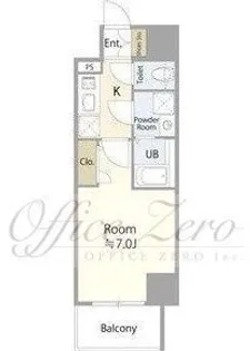 エスリード桜山ル・ヴェール【6階】の間取り