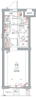 クレヴィスタ柴又【2階】の間取り