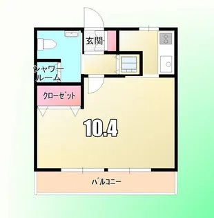 メゾンアーサー【2階】の間取り