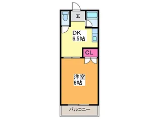 ガ-デンコ-ト平野南【5階】の間取り