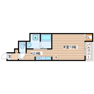 ランドスケープI【1階】の間取り