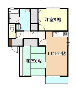 プレズント【1階】の間取り