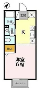 ヴェルメゾン美季【2階】の間取り