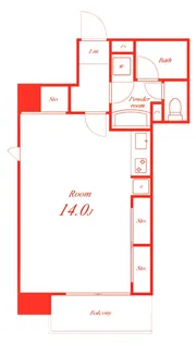 パンタシアII【7階】の間取り