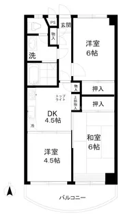 アベーテ緑町【3階】の間取り