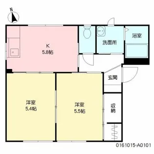 ドミール【1階】の間取り