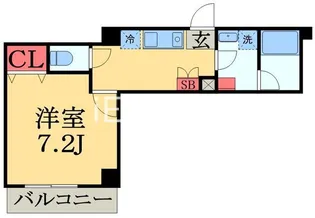 プリマヴェーラ問屋町【5階】の間取り