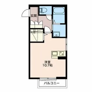 プレミアム・ベレオ【3階】の間取り