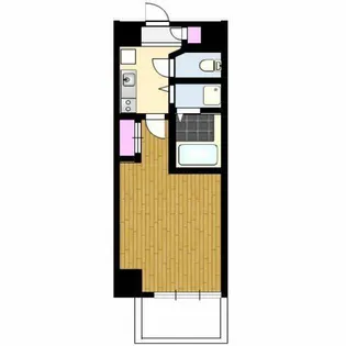AXAS二子多摩川【5階】の間取り