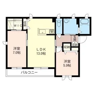 アン・シャトレ【1階】の間取り