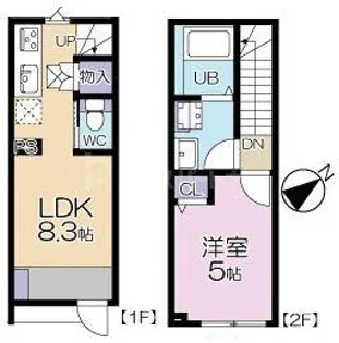 MOK-TERRACE NERIMA Villaの間取り