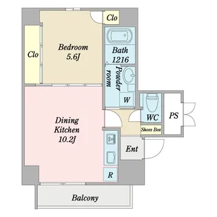 プロシード西大路【1階】の間取り