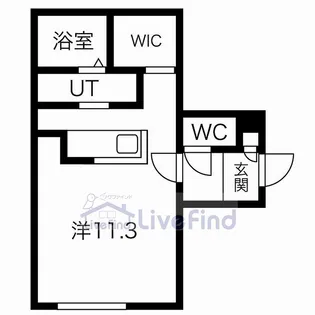 クレイス澄川【4階】の間取り