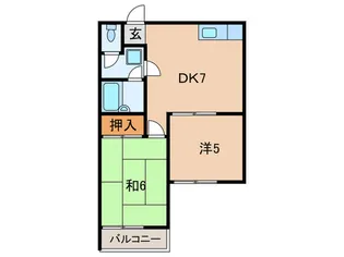 ロイヤルメゾン塚口V【4階】の間取り
