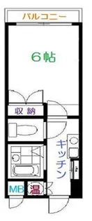 シャルム丸子【1階】の間取り