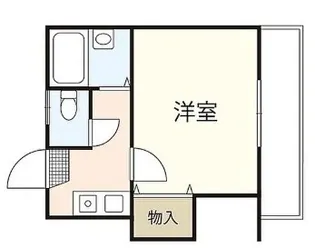 メゾングリシーヌ【1階】の間取り