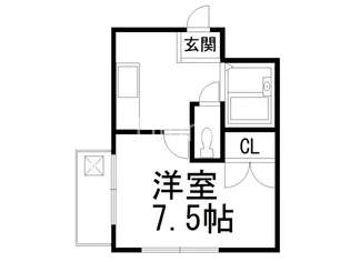 フレグランス大宮【3階】の間取り