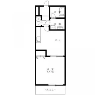 アステラスモア【1階】の間取り