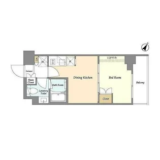 ベルファース駒沢三丁目【2階】の間取り