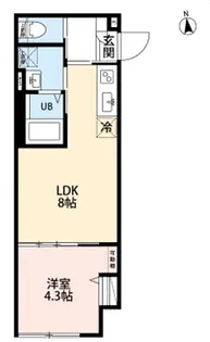 robot home 梅島II【3階】の間取り