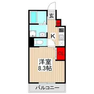 エクセレント和光【2階】の間取り