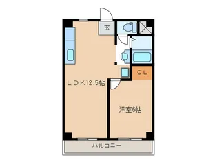 フローレンス【3階】の間取り