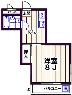 西村ビル【3階】の間取り