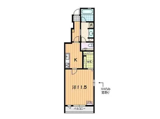 G&GレジデンシャルN16【1階】の間取り