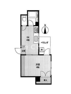 大野ビル【2階】の間取り