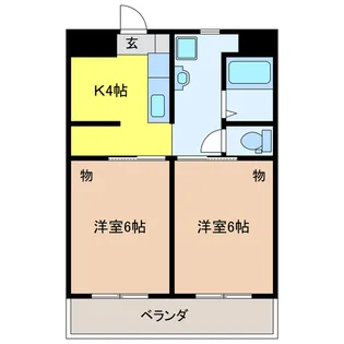 SperanzaI【2階】の間取り