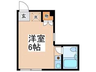 ル.クレ-ル A棟【1階】の間取り