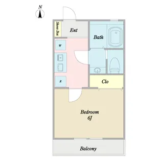 エトワール新鎌ヶ谷【1階】の間取り