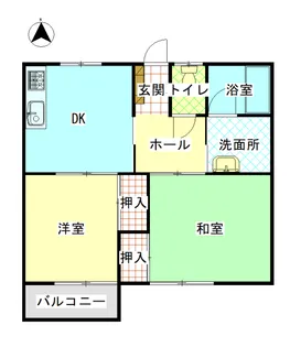 ガーデンハイツ【2階】の間取り