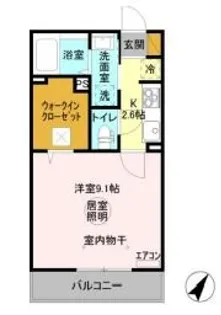 三の丸キャッスル A【1階】の間取り