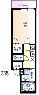 フジパレス城東諏訪ノースII番館【3階】の間取り