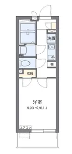 クレイノアリエス【2階】の間取り