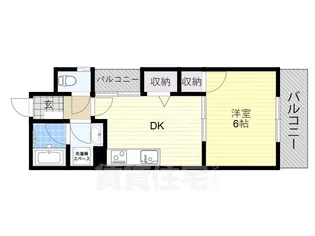 ハイム松風【3階】の間取り