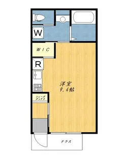 ソレイユ祖師谷【1階】の間取り