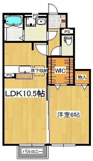 プレミスト【1階】の間取り