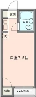アップルハウス井土ヶ谷寮【1階】の間取り