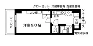 ブラントゥール恵比寿【3階】の間取り