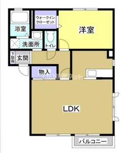 ファミーユI【1階】の間取り