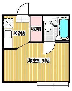 パブリック24【1階】の間取り