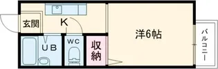 シティロイヤル富雄北【2階】の間取り